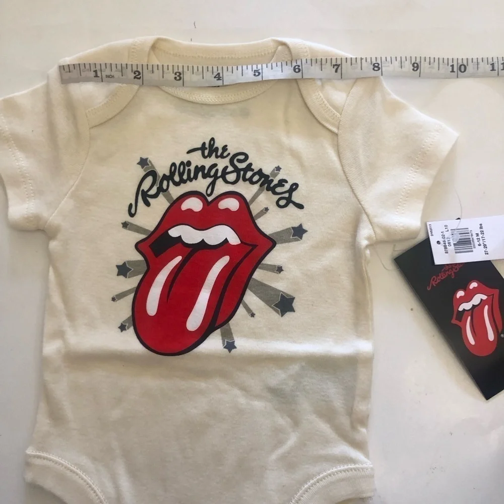 Rolling Stones Old Navy Baby Bodysuit and Pants Set Size 6/12 M